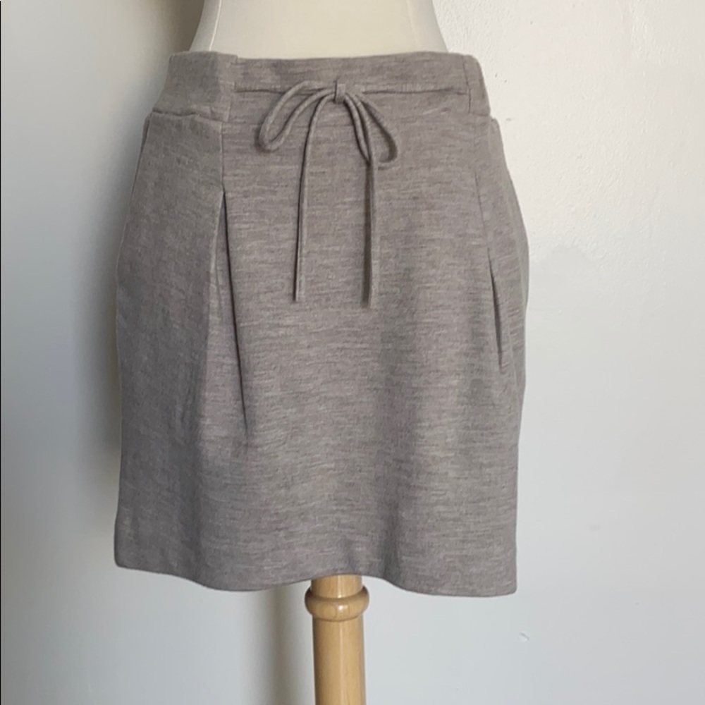 EUC Calypso St. Barth egg pleat wool skirt, sz S